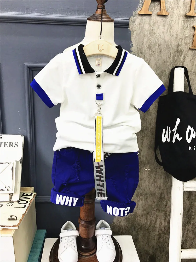 Baby Boys Sets Summer Boys Sets Clothes T Shirt + Short Pants Cotton Sports Letter Printed Set Children Suit 2-7years
Baby Boys Sets Summer Boys Sets Clothes T Shirt + Short Pants Cotton Sports Letter Printed Set Children Suit 2-7years