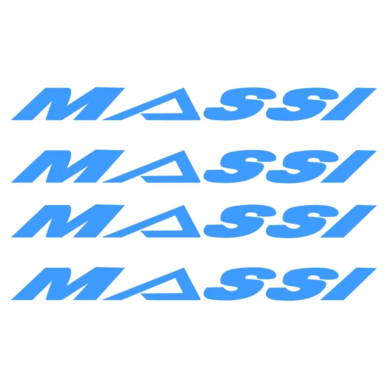 Пользовательская Виниловая наклейка для велосипеда MASSI художественный декор 4