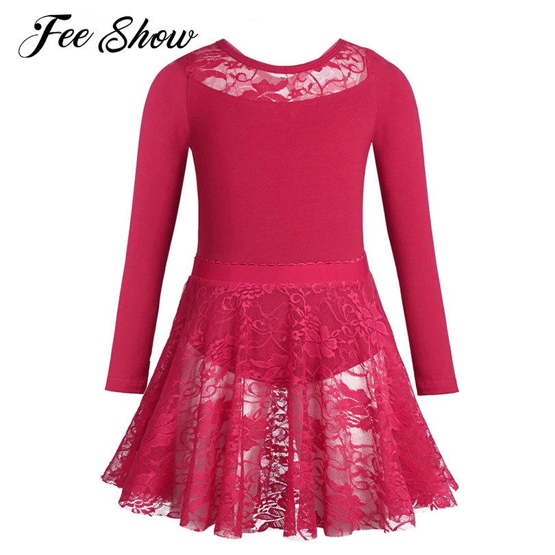 Fashion Girls Cotton Ballet Dancewear Long Sleeves Ballet Dance Gymnastics Leotard with Lace Ruffled Skirt Outfit Sets SZ 3-10
Fashion Girls Cotton Ballet Dancewear Long Sleeves Ballet Dance Gymnastics Leotard with Lace Ruffled Skirt Outfit Sets SZ 3-10