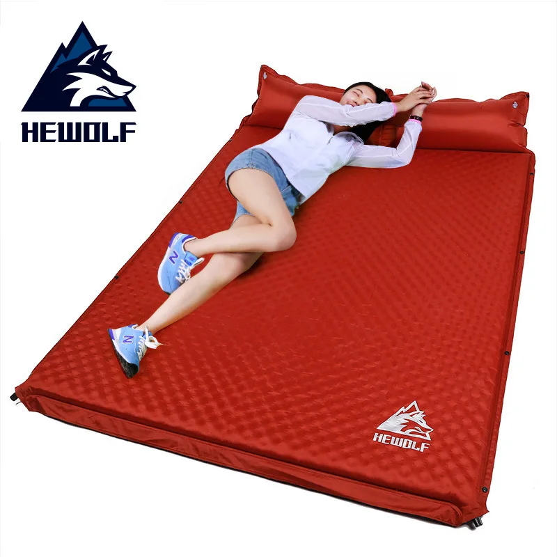 HEWOLF Outdoor Thick 5cm Automatic Inflatable Cushion Pad Tent Camping Mats Double Bed Mattress 2colors Надувная подушка 풍선 쿠션
HEWOLF Outdoor Thick 5cm Automatic Inflatable Cushion Pad Tent Camping Mats Double Bed Mattress 2colors Надувная подушка 풍선 쿠션