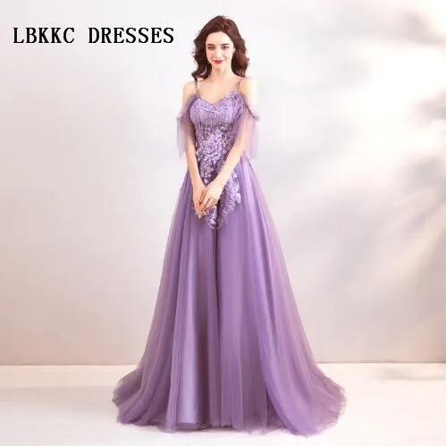 Sexy V Neck Spaghetti Strap Purple Evening Dresses Floor Length Vestido De Festa Longo Floor Length Abendkleider
Sexy V Neck Spaghetti Strap Purple Evening Dresses Floor Length Vestido De Festa Longo Floor Length Abendkleider