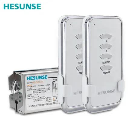 Free shipping HS-QA022 2N1 Two Channels Wireless Remote Control Switch Through Walls suitable for 220V and 110V 433hmz
Free shipping HS-QA022 2N1 Two Channels Wireless Remote Control Switch Through Walls suitable for 220V and 110V 433hmz