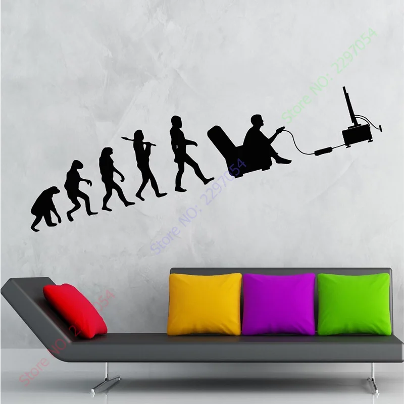New Computer Boys Vinyl Wall Decal Gamer Evolution Video Game Kids Room Mural Art Wall Sticker Office Bedroom Home Decoration
New Computer Boys Vinyl Wall Decal Gamer Evolution Video Game Kids Room Mural Art Wall Sticker Office Bedroom Home Decoration