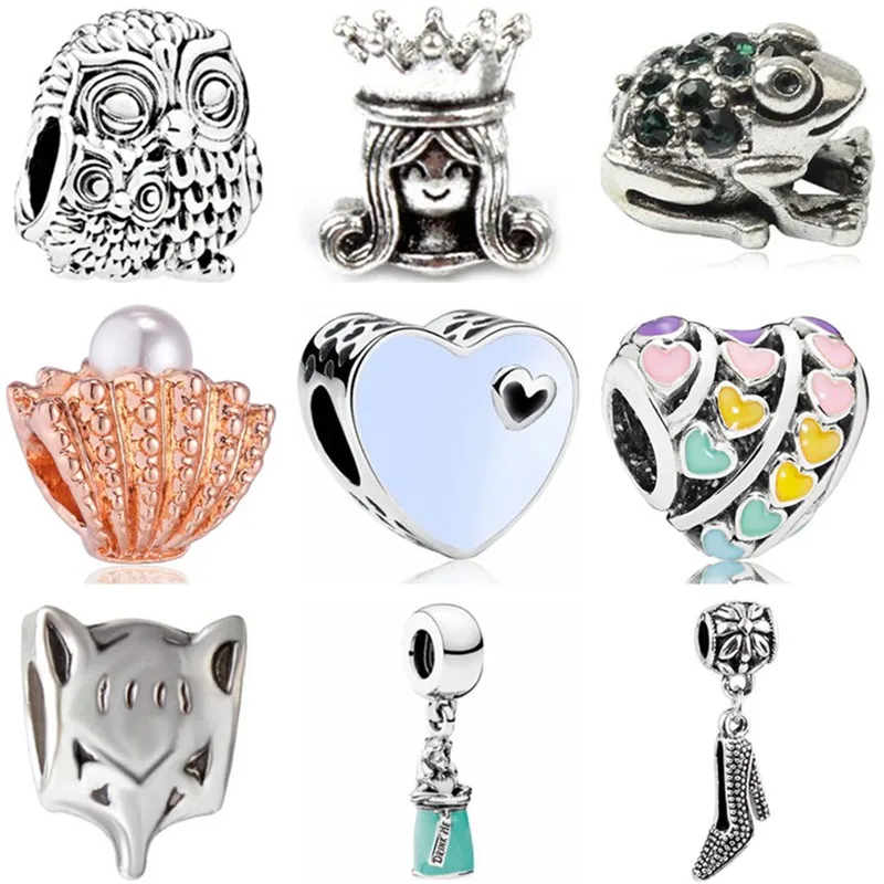 New Arrival Luxurious Key Shoes Elephant Shell Butterfly Moon Frog Heart Beads Fit Pandora Charms for Women Handmade Jewelry
New Arrival Luxurious Key Shoes Elephant Shell Butterfly Moon Frog Heart Beads Fit Pandora Charms for Women Handmade Jewelry