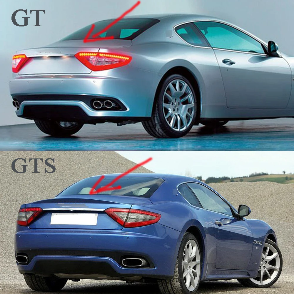 GTS spoiler For Maserati Gran Turismo Sport Rear Bumper trunk spoiler wing 2007 2008 2009 2010 2011 2012+
GTS spoiler For Maserati Gran Turismo Sport Rear Bumper trunk spoiler wing 2007 2008 2009 2010 2011 2012+