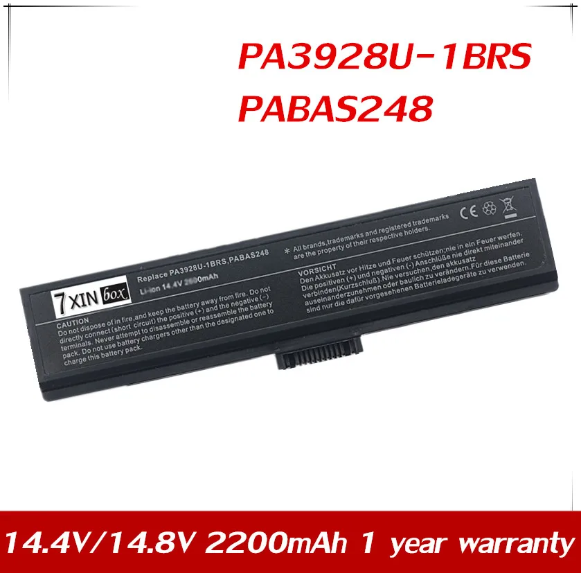 7XINbox 14,4 В батарея для TOSHIBA 4IMR19/65-2 PA3928U-1BRS PABAS248 X770 X775 X770-11C X770-BT5G23 X775-3DV78 X775-Q7170
7XINbox 14,4 В батарея для TOSHIBA 4IMR19/65-2 PA3928U-1BRS PABAS248 X770 X775 X770-11C X770-BT5G23 X775-3DV78 X775-Q7170