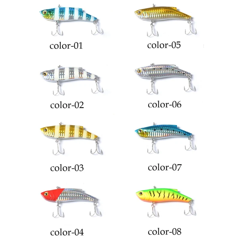 28.2g Lead Minnow Wobblers Fishing Lure 3D Eyes Artificial Bait Palstic VIB Crank Bait Fishing Tackle
28.2g Lead Minnow Wobblers Fishing Lure 3D Eyes Artificial Bait Palstic VIB Crank Bait Fishing Tackle