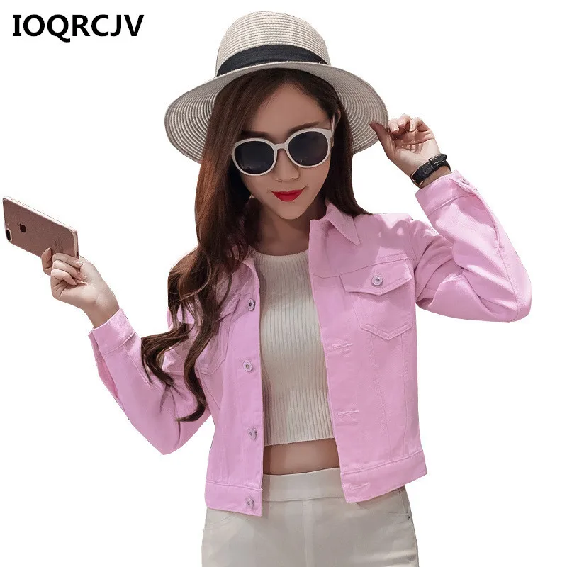 Denim Jacket Women Short Jeans Overcoat Ladies Jackets Tops Turn Down Collar Slim White Black Jeans Top Women High Quality R300
Denim Jacket Women Short Jeans Overcoat Ladies Jackets Tops Turn Down Collar Slim White Black Jeans Top Women High Quality R300