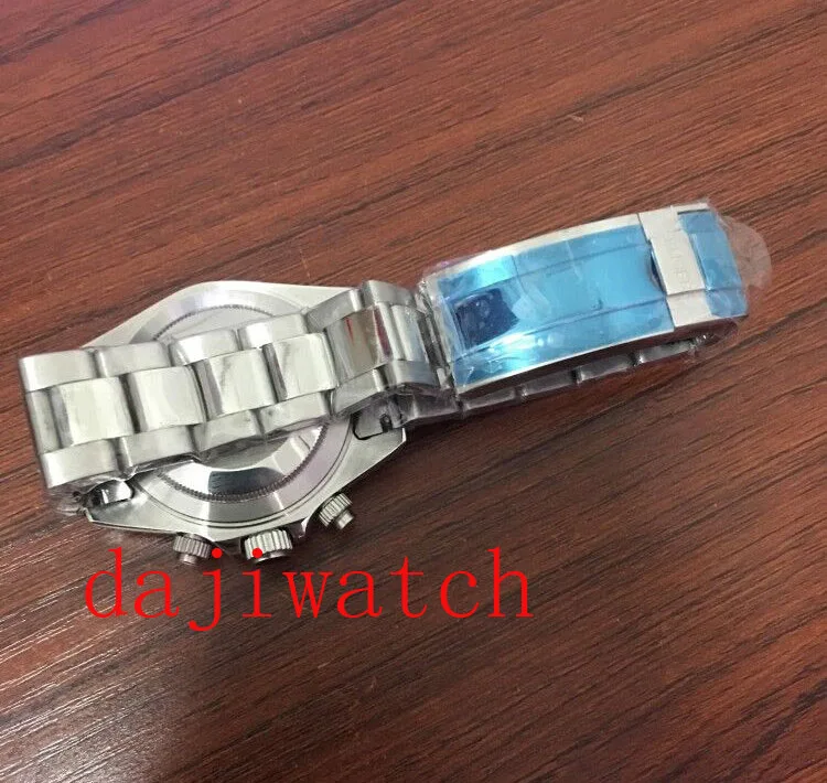 Мужские часы corgeut39mm Bliger с белым циферблатом светящимся стальным браслетом