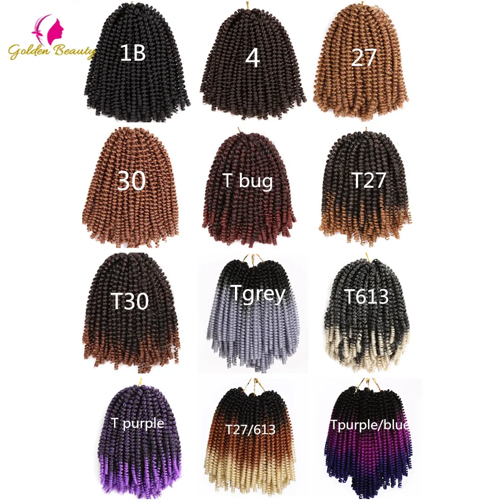 Fluffy Spring Twist Crochet Hair Extensions Synthetic Crochet Braids Colorful Natural Hair Ombre Braiding Hair Golden Beauty
Fluffy Spring Twist Crochet Hair Extensions Synthetic Crochet Braids Colorful Natural Hair Ombre Braiding Hair Golden Beauty