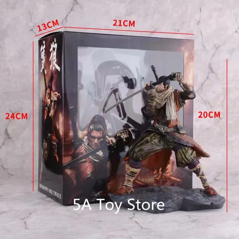 Anime Game SEKIRO Shadows Die Twice Figures SEKIRO Wolf PVC Action Figure Collectible Model Toys Doll
Anime Game SEKIRO Shadows Die Twice Figures SEKIRO Wolf PVC Action Figure Collectible Model Toys Doll