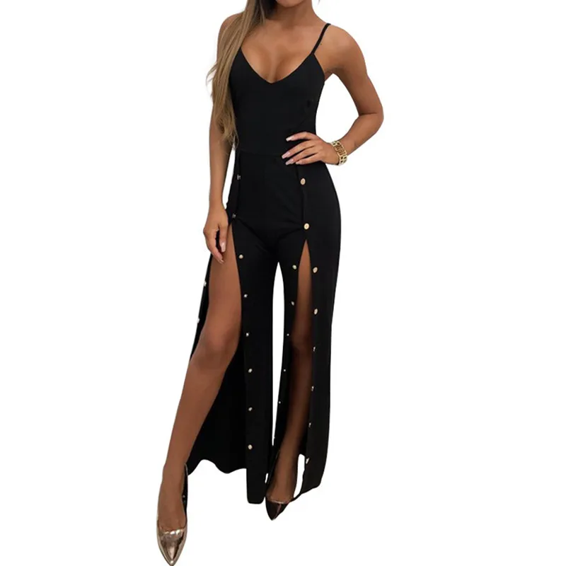 2018 Sexy v neck backless print jumpsuit romper women Lace up halter high waist short overalls Split wide leg summer jumpsuit
2018 Sexy v neck backless print jumpsuit romper women Lace up halter high waist short overalls Split wide leg summer jumpsuit