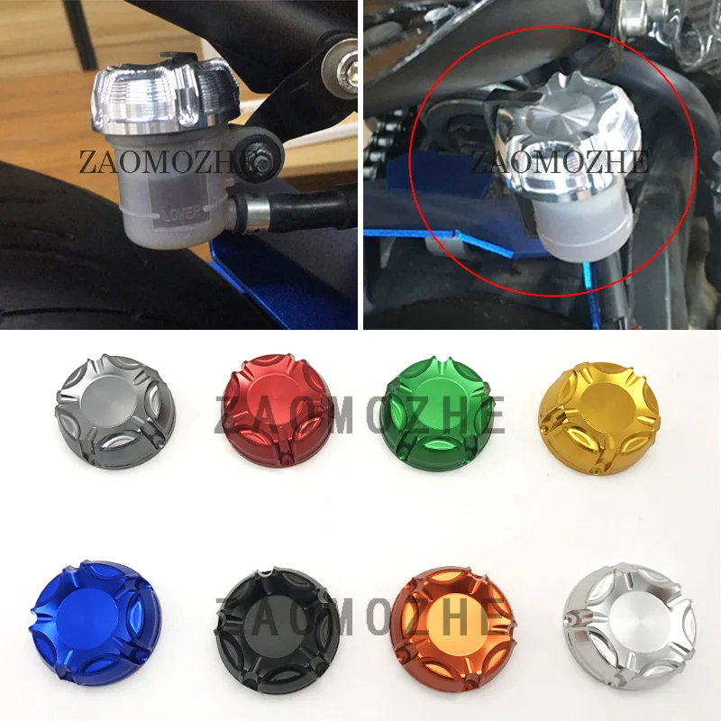 For Kawasaki Yamaha Suzuki Honda Ducati Motorcycle CNC Aluminum Rear Brake Fluid Reservoir Cover Cap Universal 1 Pcs sell
For Kawasaki Yamaha Suzuki Honda Ducati Motorcycle CNC Aluminum Rear Brake Fluid Reservoir Cover Cap Universal 1 Pcs sell