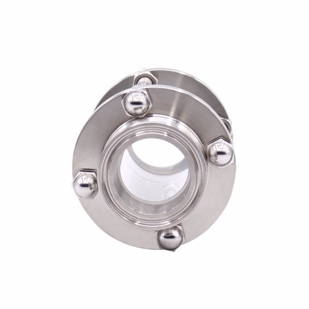 DERNORD Diopter, 1.5" Tri Clamp Clover Flow Sight Glass SUS316 Stainless Steel Sanitary Fitting Ferrule OD 50.5mm For Home Brew
DERNORD Diopter, 1.5" Tri Clamp Clover Flow Sight Glass SUS316 Stainless Steel Sanitary Fitting Ferrule OD 50.5mm For Home Brew