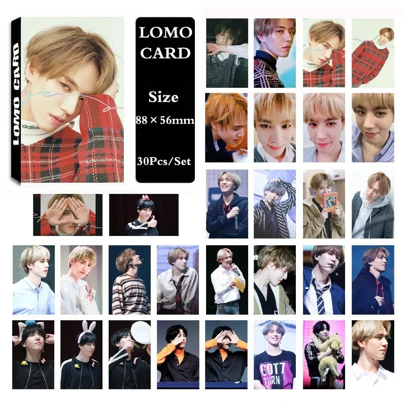KPOP GOT7 альбом EYES ON YO YuGyeom самодельный бумажный Постер фото карта Lomo HD