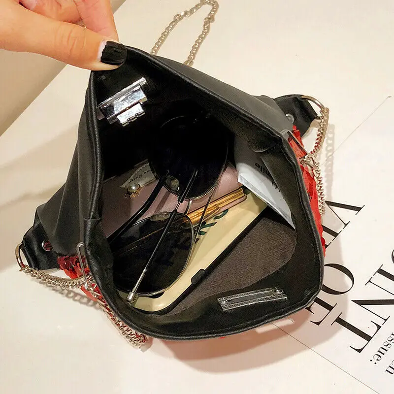 2019 Fashion Women Girls Bling Sequin Handbag Ladies Girls Chain Shoulder Messenger Bags Crossbody Bag New
2019 Fashion Women Girls Bling Sequin Handbag Ladies Girls Chain Shoulder Messenger Bags Crossbody Bag New