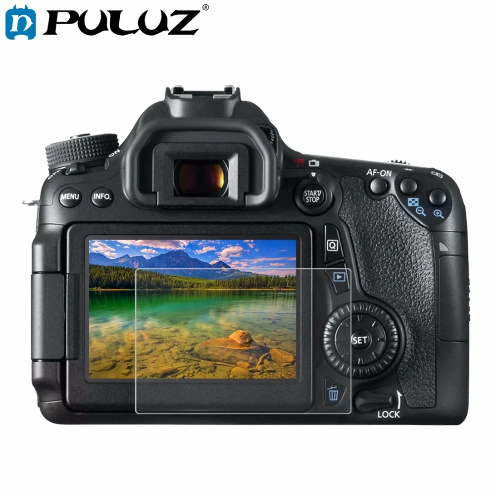Clearance! Camera 2.5D Curved Edge 9H Surface Hardness Tempered Glass Screen Protector for Canon 650D 70D 700D 750D 760D 80D
Clearance! Camera 2.5D Curved Edge 9H Surface Hardness Tempered Glass Screen Protector for Canon 650D 70D 700D 750D 760D 80D