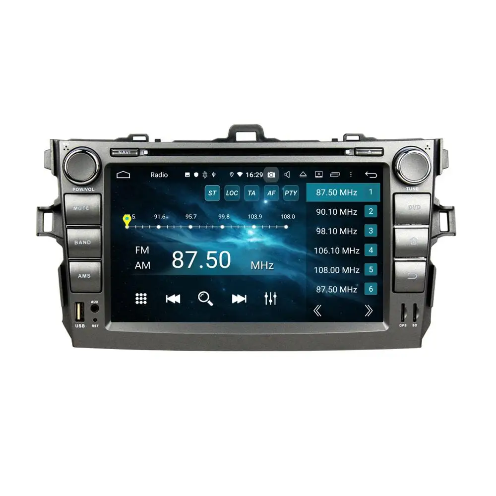 Автомобильный радиоприемник IPS PX6 Android 10, DVD-плеер для Toyota Corolla 2006, 2007, 2008, 2009, 2010, 2011, GPS, Wi-Fi, Bluetooth, мультимедийный плеер
Автомобильный радиоприемник IPS PX6 Android 10, DVD-плеер для Toyota Corolla 2006, 2007, 2008, 2009, 2010, 2011, GPS, Wi-Fi, Bluetooth, мультимедийный плеер