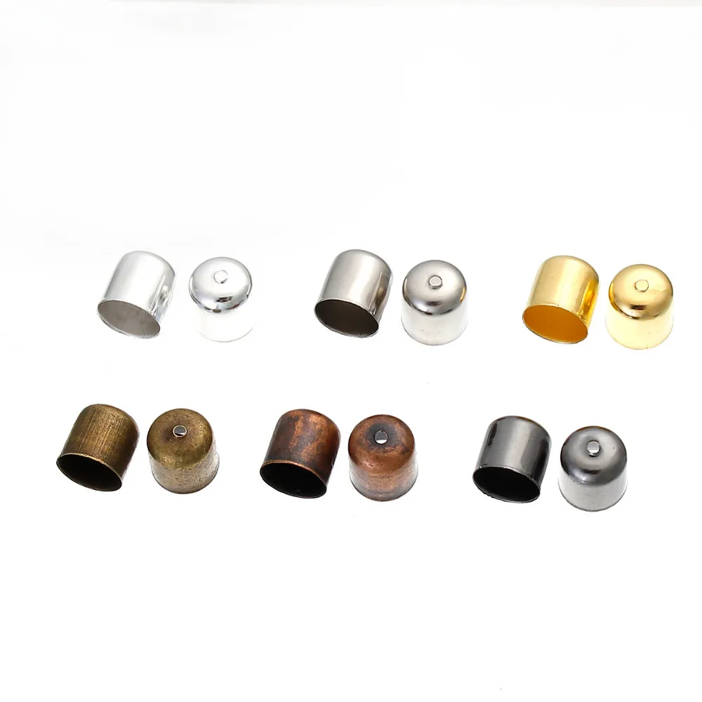 DoreenBeads Iron Based Alloy Cylinder Cord End Caps For Jewelry Necklace Bracelet Fixed Color 11mm( 3/8") x 10mm( 3/8"), 120 PCs
DoreenBeads Iron Based Alloy Cylinder Cord End Caps For Jewelry Necklace Bracelet Fixed Color 11mm( 3/8") x 10mm( 3/8"), 120 PCs