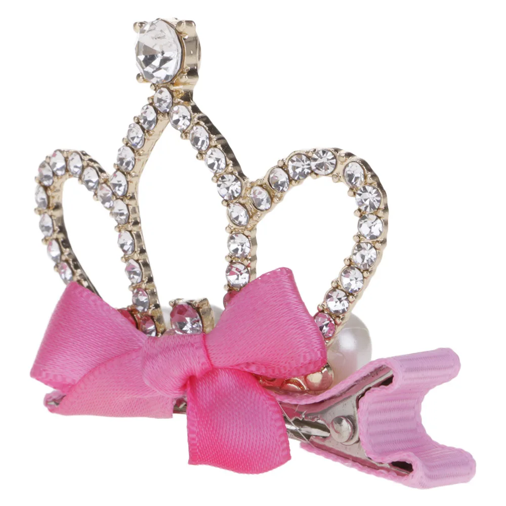 Children Girls Bowknot Rhinestone Crown Hair Clip Hairpin Barrettes Hair Decor Hair Pin
Children Girls Bowknot Rhinestone Crown Hair Clip Hairpin Barrettes Hair Decor Hair Pin