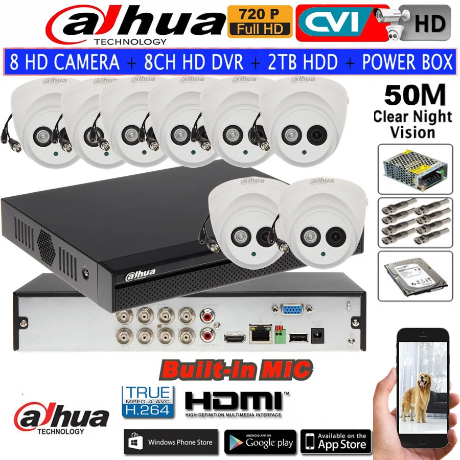 DAHUA 720P Встроенный микрофон ИК Камера Безопасности HAC-HDW1100E-A Dome CVI камера 8CH HCVR5108HS-S3 CVI камера комплект HDD с блоком питания
DAHUA 720P Встроенный микрофон ИК Камера Безопасности HAC-HDW1100E-A Dome CVI камера 8CH HCVR5108HS-S3 CVI камера комплект HDD с блоком питания