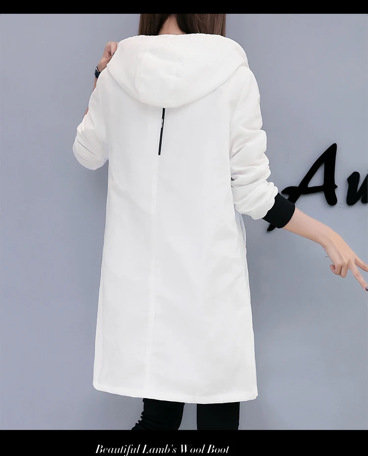 2019 New Spring Autumn Trench Coat Women Causal Long Sleeve with Hood Medium Long Army Green Female Coat Casaco Feminino Coats
2019 New Spring Autumn Trench Coat Women Causal Long Sleeve with Hood Medium Long Army Green Female Coat Casaco Feminino Coats