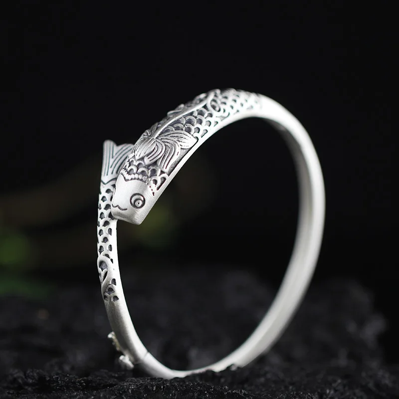2018 Hot Sale Animal Armbanden Voor Vrouwen Thai Wholesale S925 Pure Ornaments Manual Drawing Ms. Fisher Bracelet The New Start
2018 Hot Sale Animal Armbanden Voor Vrouwen Thai Wholesale S925 Pure Ornaments Manual Drawing Ms. Fisher Bracelet The New Start