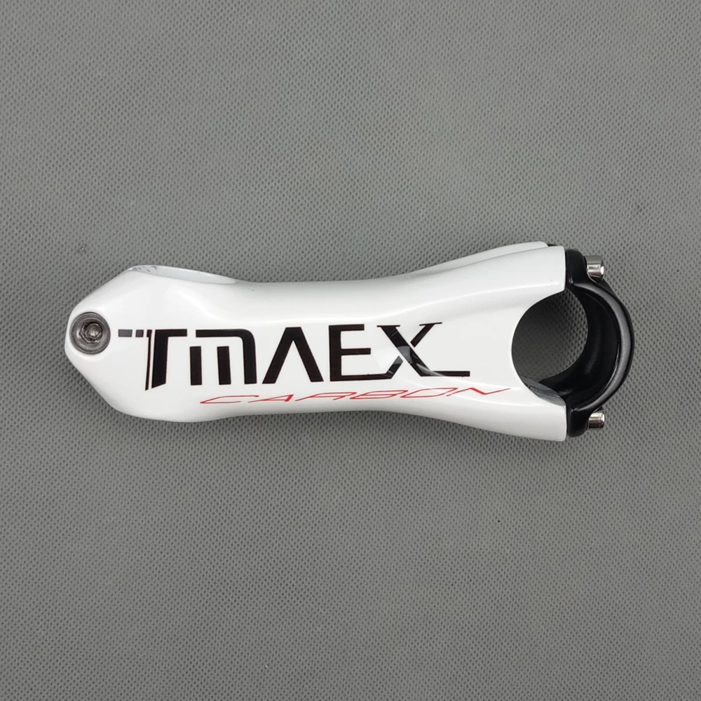 TMAEX T8000 белый глянцевый углеродный стержень для горного велосипеда 31 8 мм
