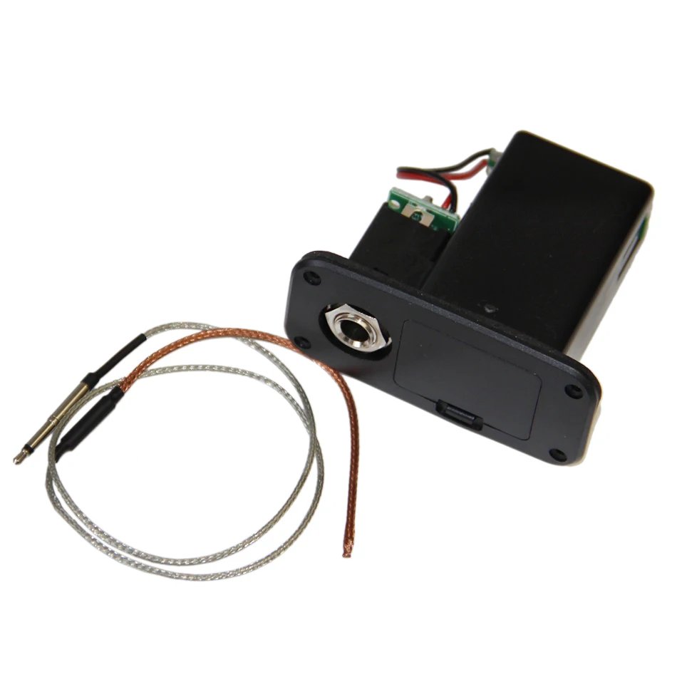 Cherub GT Series Acoustic Guitar Preamp GT-6 3-Band EQ with Tuner and reverb/ Delay/ Chorus/ Wide Effects guitar pick holder
Cherub GT Series Acoustic Guitar Preamp GT-6 3-Band EQ with Tuner and reverb/ Delay/ Chorus/ Wide Effects guitar pick holder