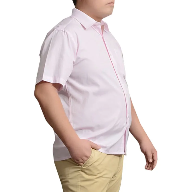 MFERLIER Summer Plus size men shirts 5XL 6XL 7XL 8XL 9XL Bust 150cm short sleeve large size shirt men 8 colors
MFERLIER Summer Plus size men shirts 5XL 6XL 7XL 8XL 9XL Bust 150cm short sleeve large size shirt men 8 colors