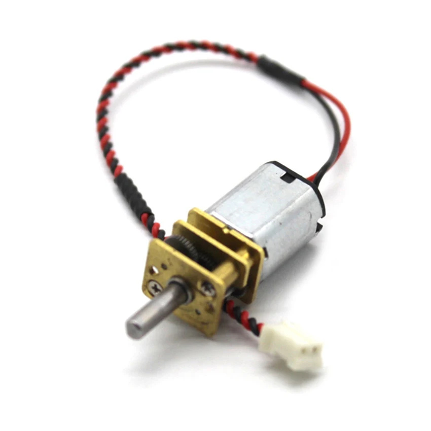 210/400RPM N20 Micro Speed Gear Motor DC 3V 6V Reduction Gear Motor Gear Reducer Motor for Car Robot Model
210/400RPM N20 Micro Speed Gear Motor DC 3V 6V Reduction Gear Motor Gear Reducer Motor for Car Robot Model