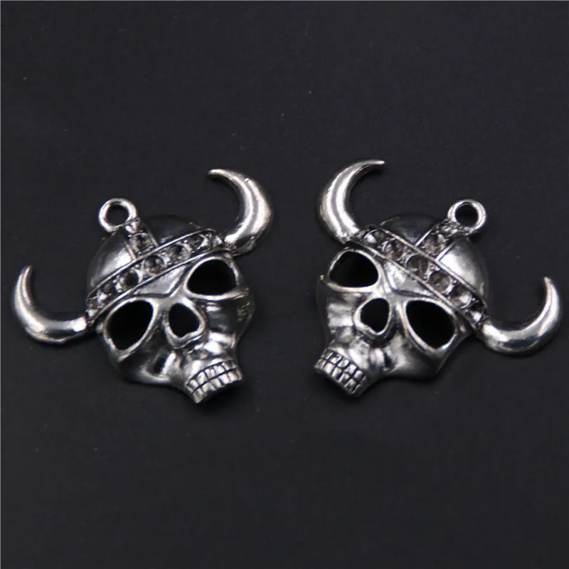 4pcs Silver Plated Tauren Mask Alloy Pendant Punk Necklace Bracelet DIY Charm Metal Jewelry Handicraft Making 39*33mm A477
4pcs Silver Plated Tauren Mask Alloy Pendant Punk Necklace Bracelet DIY Charm Metal Jewelry Handicraft Making 39*33mm A477