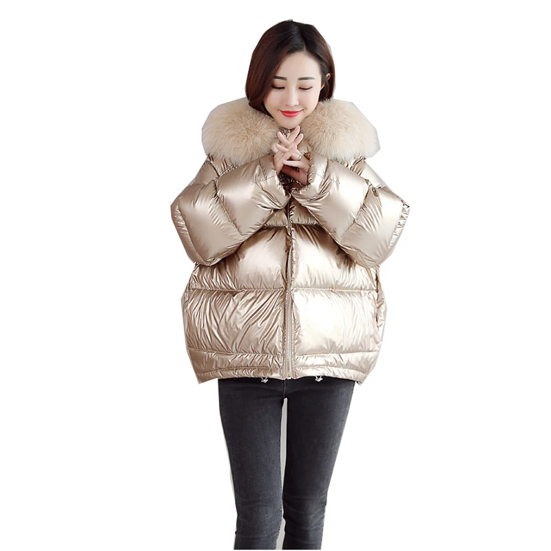 Women Winter Jacket Women's Down Cotton Short Coat Women's New Double-sided Waterproof Coats Female Fur Collar Hooded Jackets
Women Winter Jacket Women's Down Cotton Short Coat Women's New Double-sided Waterproof Coats Female Fur Collar Hooded Jackets