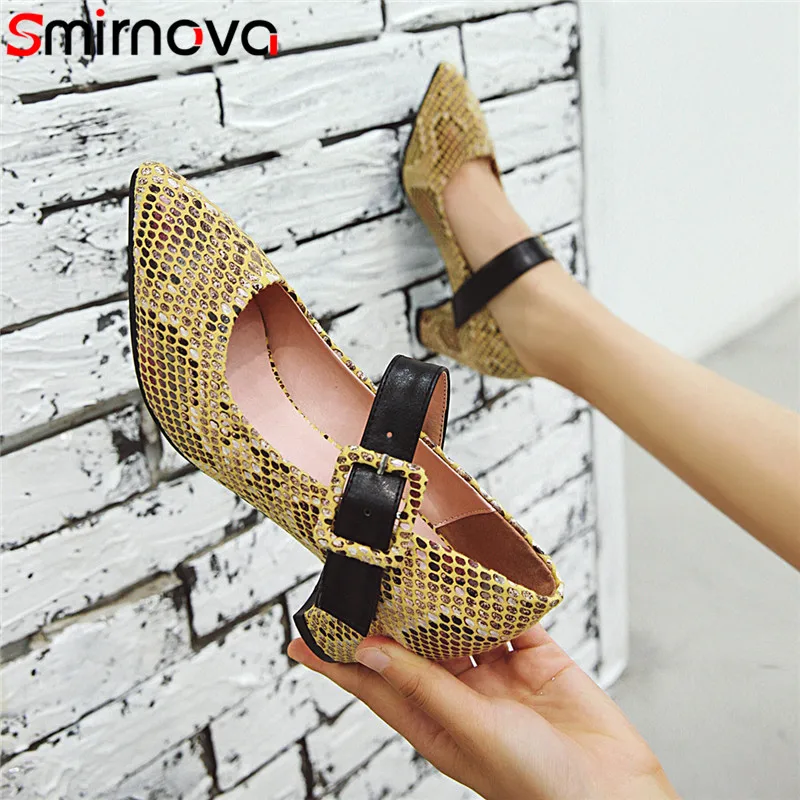 Smirnova 2020 Newest fashion spring summer single shoes women pumps buckle pointed toe high heels dress party shoes woman
Smirnova 2020 Newest fashion spring summer single shoes women pumps buckle pointed toe high heels dress party shoes woman