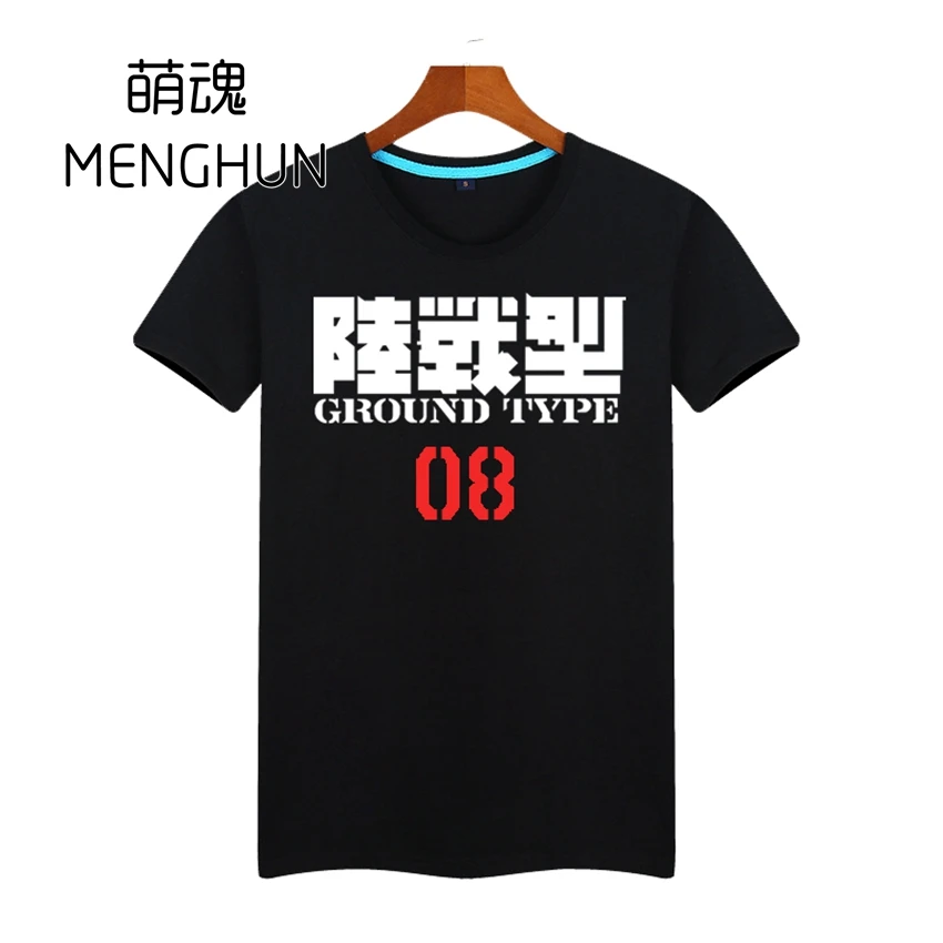 Classic anime Mobile suit Gundam the 8th MS team Ground type Gundam t shirt cotton tee shirt for men ac476
Classic anime Mobile suit Gundam the 8th MS team Ground type Gundam t shirt cotton tee shirt for men ac476