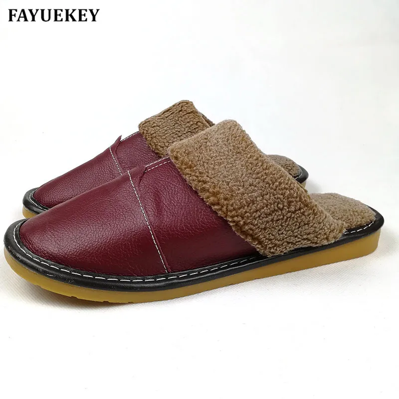 FAYUEKEY New Fashion Winter Leather Home Slippers Women Indoor\ Floor Outdoor Slippers Warm Cotton Plush Non-slip Flat Shoes
FAYUEKEY New Fashion Winter Leather Home Slippers Women Indoor\ Floor Outdoor Slippers Warm Cotton Plush Non-slip Flat Shoes
