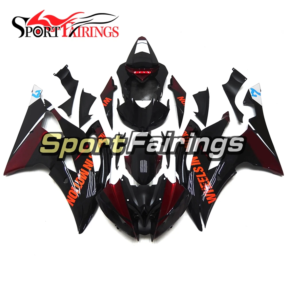 Body Kit for Yamaha YZF-600 R6 2008 2016 08 09 10 11 12 13 14 15 16 ABS Plastic Injection Hulls Matte Black Red Body Frame Cover
Body Kit for Yamaha YZF-600 R6 2008 2016 08 09 10 11 12 13 14 15 16 ABS Plastic Injection Hulls Matte Black Red Body Frame Cover