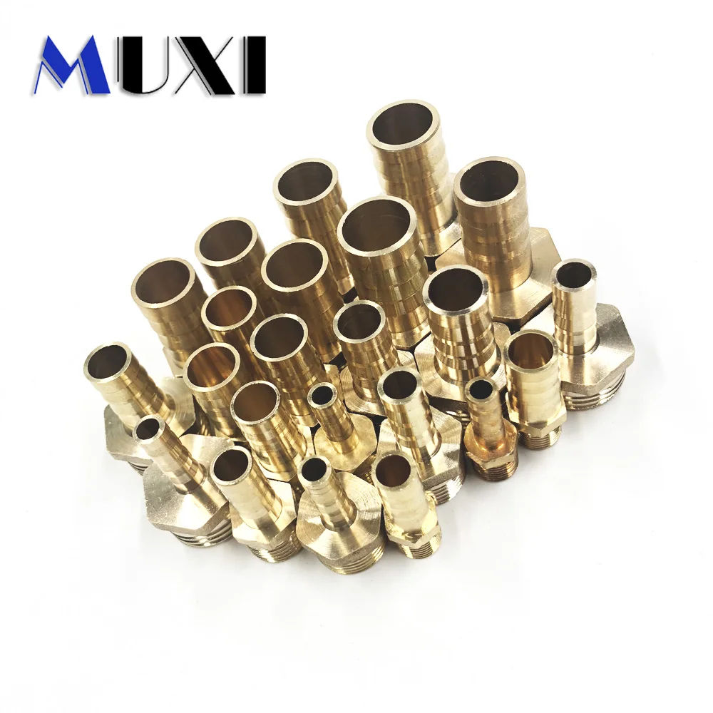 Male Connetctor Copper Brass Pipe Fitting 4mm 6mm 8mm 10mm 12mm 19mm 1/8" 1/4" 1/2" 3/8" Adapter
Male Connetctor Copper Brass Pipe Fitting 4mm 6mm 8mm 10mm 12mm 19mm 1/8" 1/4" 1/2" 3/8" Adapter