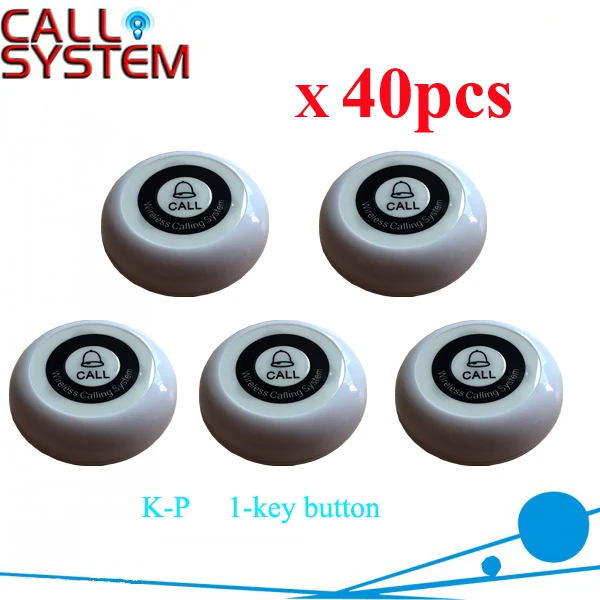 K-P 1-Key Call Buzzer In Restaurant waiter restaurant ordering system Customized Transmitter Button
K-P 1-Key Call Buzzer In Restaurant waiter restaurant ordering system Customized Transmitter Button