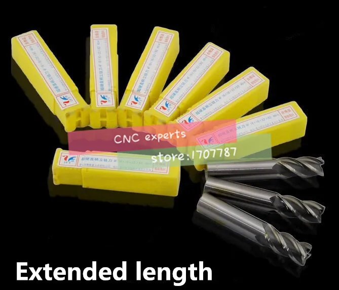 Free shipping High Quality 10pcs 4F-3.0~8.0mm Extended End Mill ,Four Flute HSS & Aluminium End Mill Cutter CNC Bit
Free shipping High Quality 10pcs 4F-3.0~8.0mm Extended End Mill ,Four Flute HSS & Aluminium End Mill Cutter CNC Bit