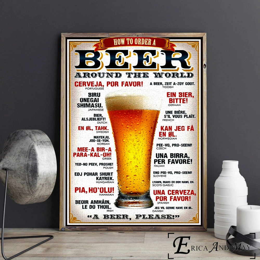 How To Order A Beer Vintage Char Canvas Prints Modern Painting Posters Wall Art Pictures For Living Room Decoration No Frame
How To Order A Beer Vintage Char Canvas Prints Modern Painting Posters Wall Art Pictures For Living Room Decoration No Frame