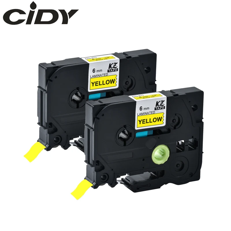 CIDY 6mm tze tape tze611 tze 611 tze-611 tz611 tz 611 for brother P-TOUCH label maker printer ribbon
CIDY 6mm tze tape tze611 tze 611 tze-611 tz611 tz 611 for brother P-TOUCH label maker printer ribbon