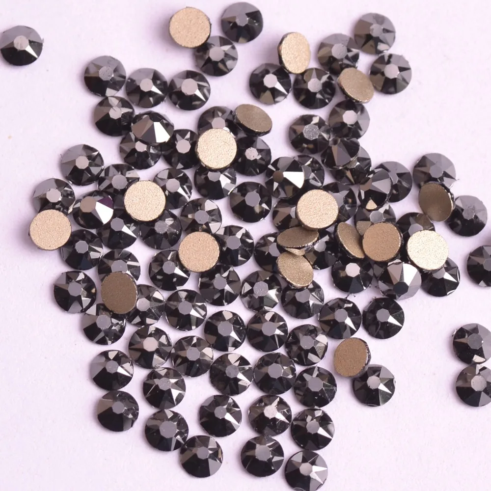 New 2088 Cut Jet Hematite Non hotfix 16 facets 8+8 Nail Art Rhinestones Golden Base for Nails & Phone Case The Best Quality
New 2088 Cut Jet Hematite Non hotfix 16 facets 8+8 Nail Art Rhinestones Golden Base for Nails & Phone Case The Best Quality