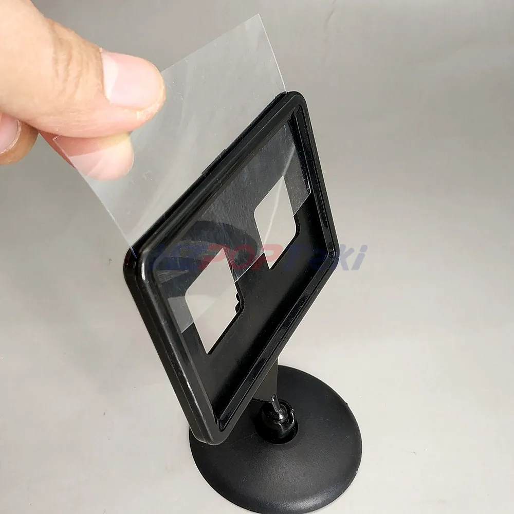 Plastic POP Price Tag Label Signs Card Paper Display Frame A8 by Round Plate Holders Frames in Retail Stores Promotion 1000sets
Plastic POP Price Tag Label Signs Card Paper Display Frame A8 by Round Plate Holders Frames in Retail Stores Promotion 1000sets