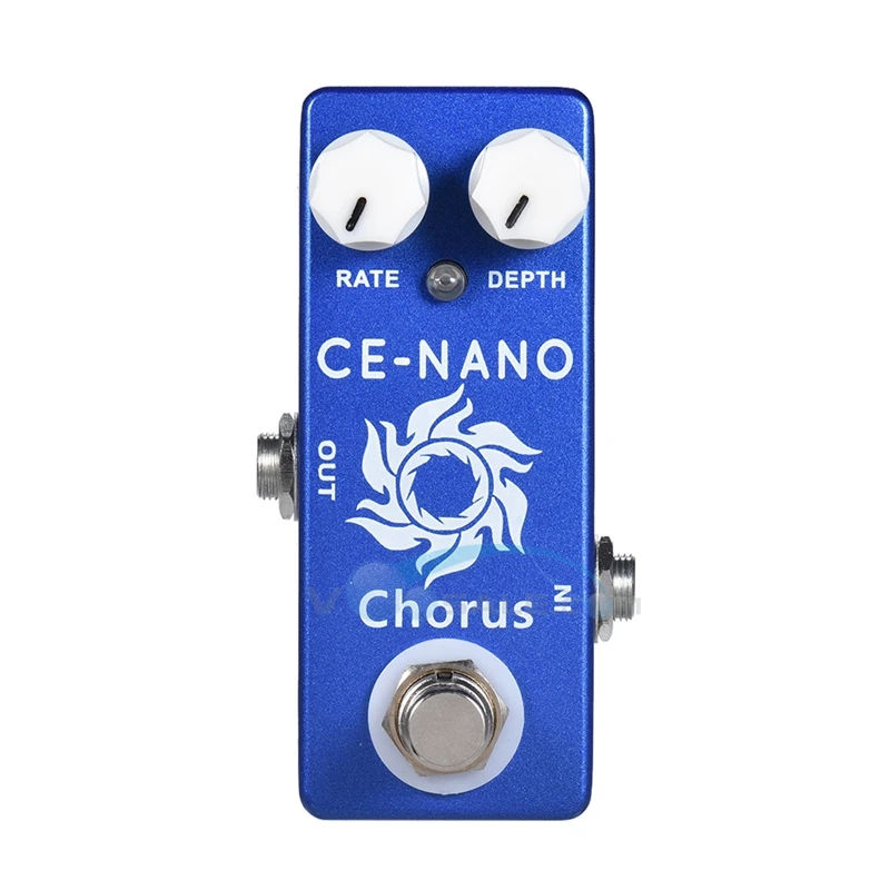 Mosky Mini CE CHORUS педаль эффектов для электрогитары 2 функциональных ручки (скорость/глубина) с True Bypass Mini Guitar Parts Accessories
Mosky Mini CE CHORUS педаль эффектов для электрогитары 2 функциональных ручки (скорость/глубина) с True Bypass Mini Guitar Parts Accessories
