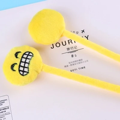 10pcs Cartoon expression Ballpoint Pen Fluffy cute students supplies prize gift 21.2cm length Nonreplaceable core
10pcs Cartoon expression Ballpoint Pen Fluffy cute students supplies prize gift 21.2cm length Nonreplaceable core