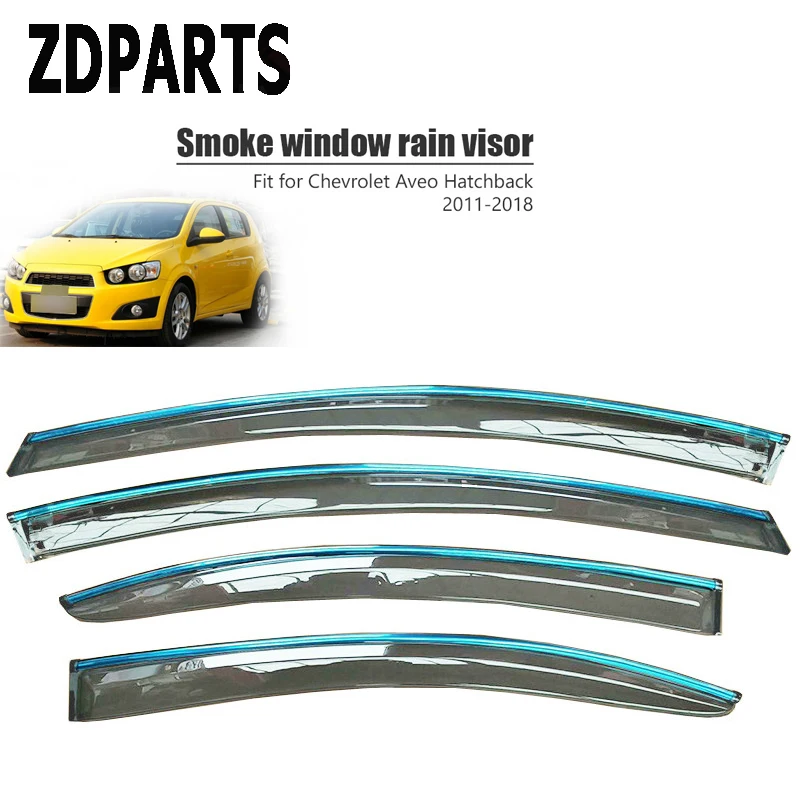ZDPARTS 4pcs Car Wind Deflector Sun Guard Rain Wind Vent Visor Cover Trim Accessories For Chevrolet Aveo Hatchback 2011-2018
ZDPARTS 4pcs Car Wind Deflector Sun Guard Rain Wind Vent Visor Cover Trim Accessories For Chevrolet Aveo Hatchback 2011-2018