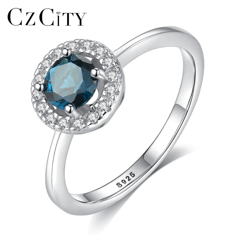 CZCITY 925 Silver Sterling Luxury 8mm Round Topaz Rings for Women High Quality Engagement Red Blue Green Gemstone Jewelry
CZCITY 925 Silver Sterling Luxury 8mm Round Topaz Rings for Women High Quality Engagement Red Blue Green Gemstone Jewelry