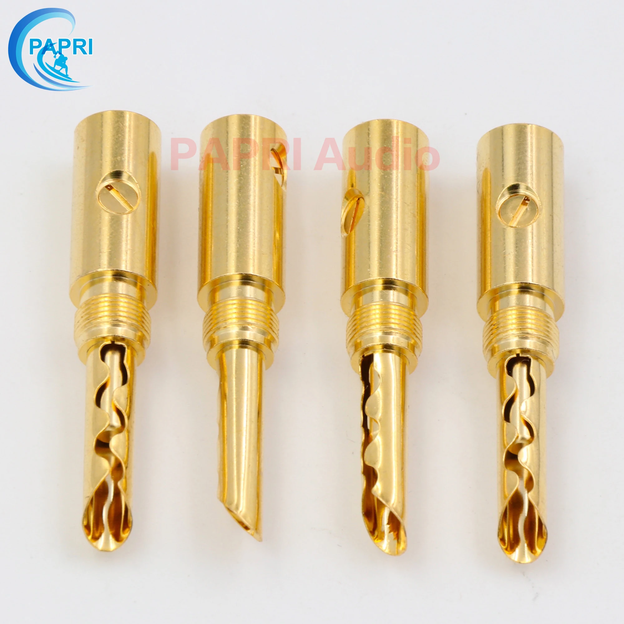 4PCS HiFi MPS Male Speaker Banana Plugs Pure Brass 24K Gold Plated Audio HIFI DIY Jack Connector Amplifier Speaker Connector
4PCS HiFi MPS Male Speaker Banana Plugs Pure Brass 24K Gold Plated Audio HIFI DIY Jack Connector Amplifier Speaker Connector
