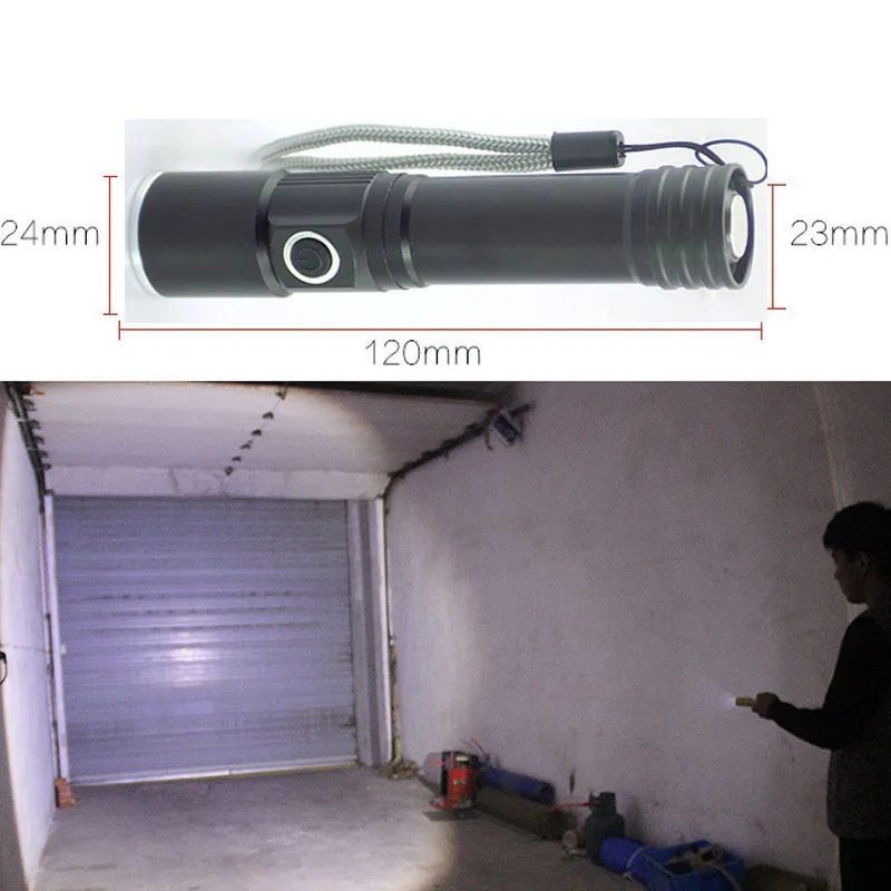 Portable Q5 led flashlight with Magnet Lanterna LED 18650 Tactical flash torch Powerful 1600 Lumens Zoomable Linterna
Portable Q5 led flashlight with Magnet Lanterna LED 18650 Tactical flash torch Powerful 1600 Lumens Zoomable Linterna